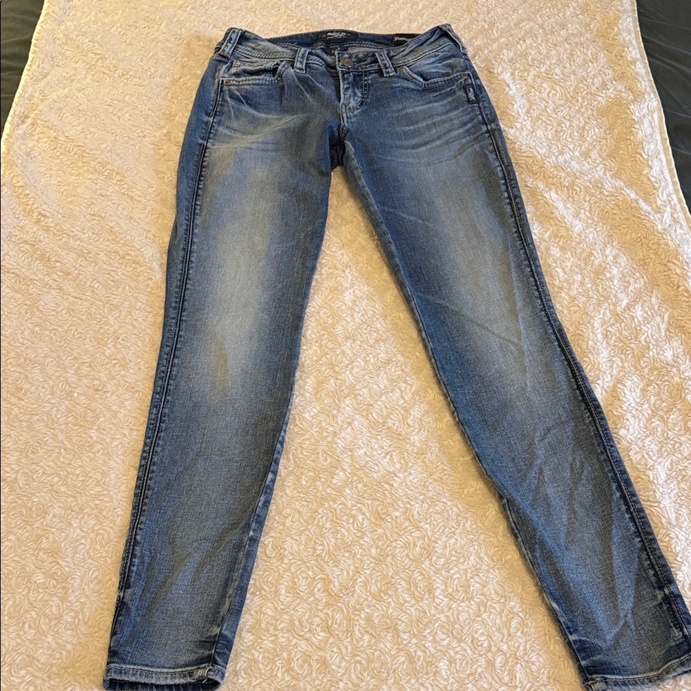 Silver Jeans Women's Light Blue Skinny Jeans